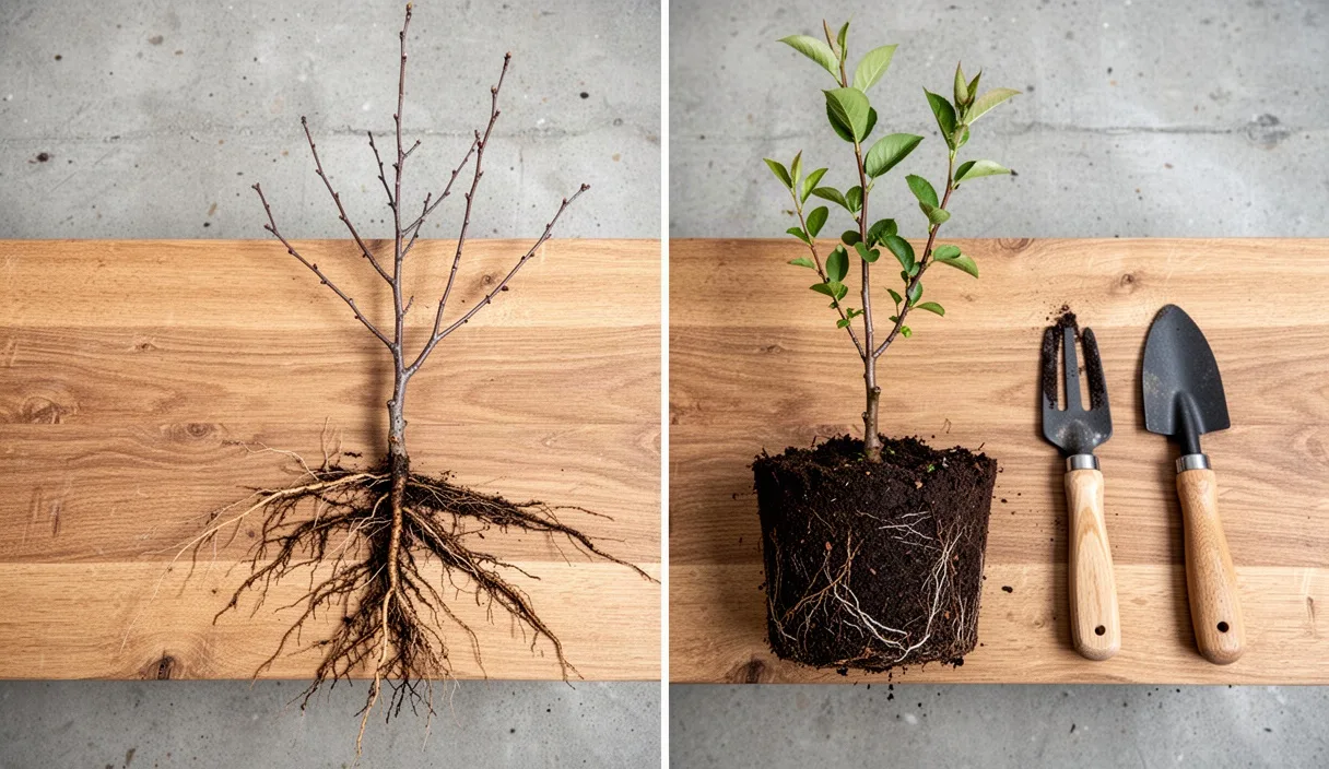Bare Root Versus Container Stock Survival Metrics