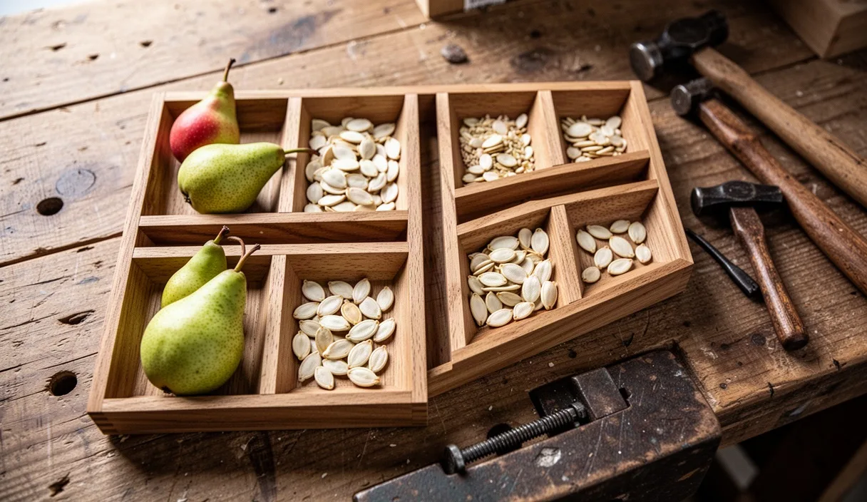 Calibrating Fruit Tree Pips by Density and Weight