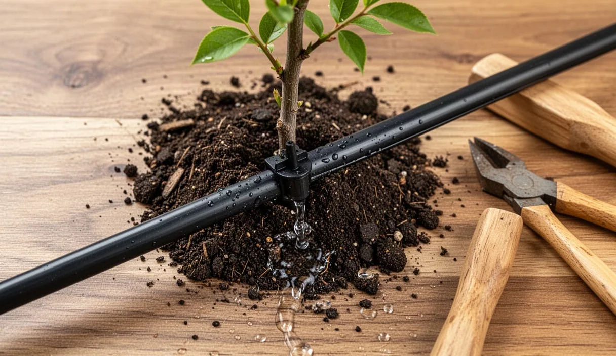 Drip Irrigation Schedules for First Year Saplings